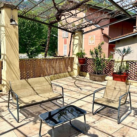 Appartement Terrasse Vue Lac Breil sur Roya Bagian luar foto
