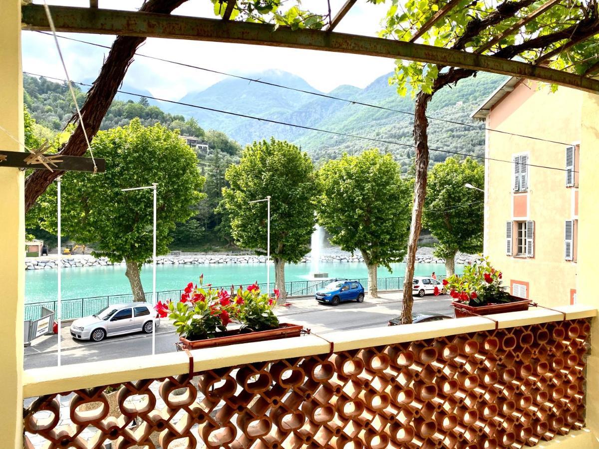 Appartement Terrasse Vue Lac Breil sur Roya Bagian luar foto