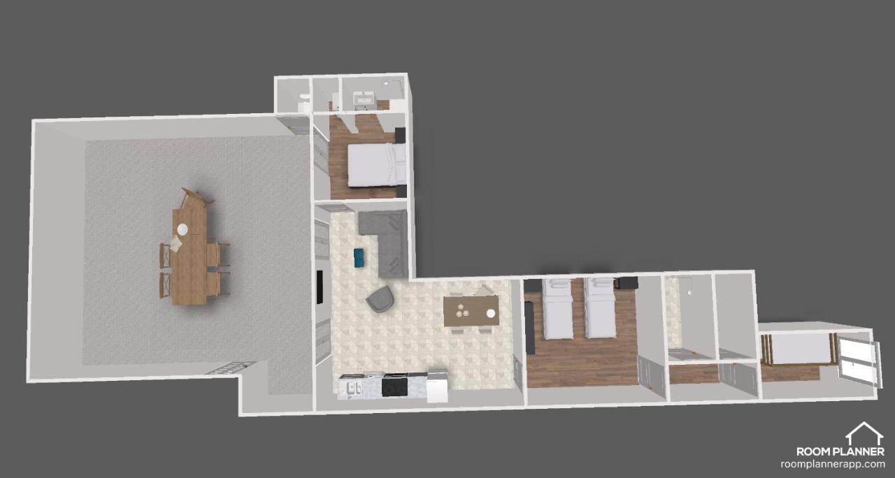 Appartement Terrasse Vue Lac Breil sur Roya Bagian luar foto
