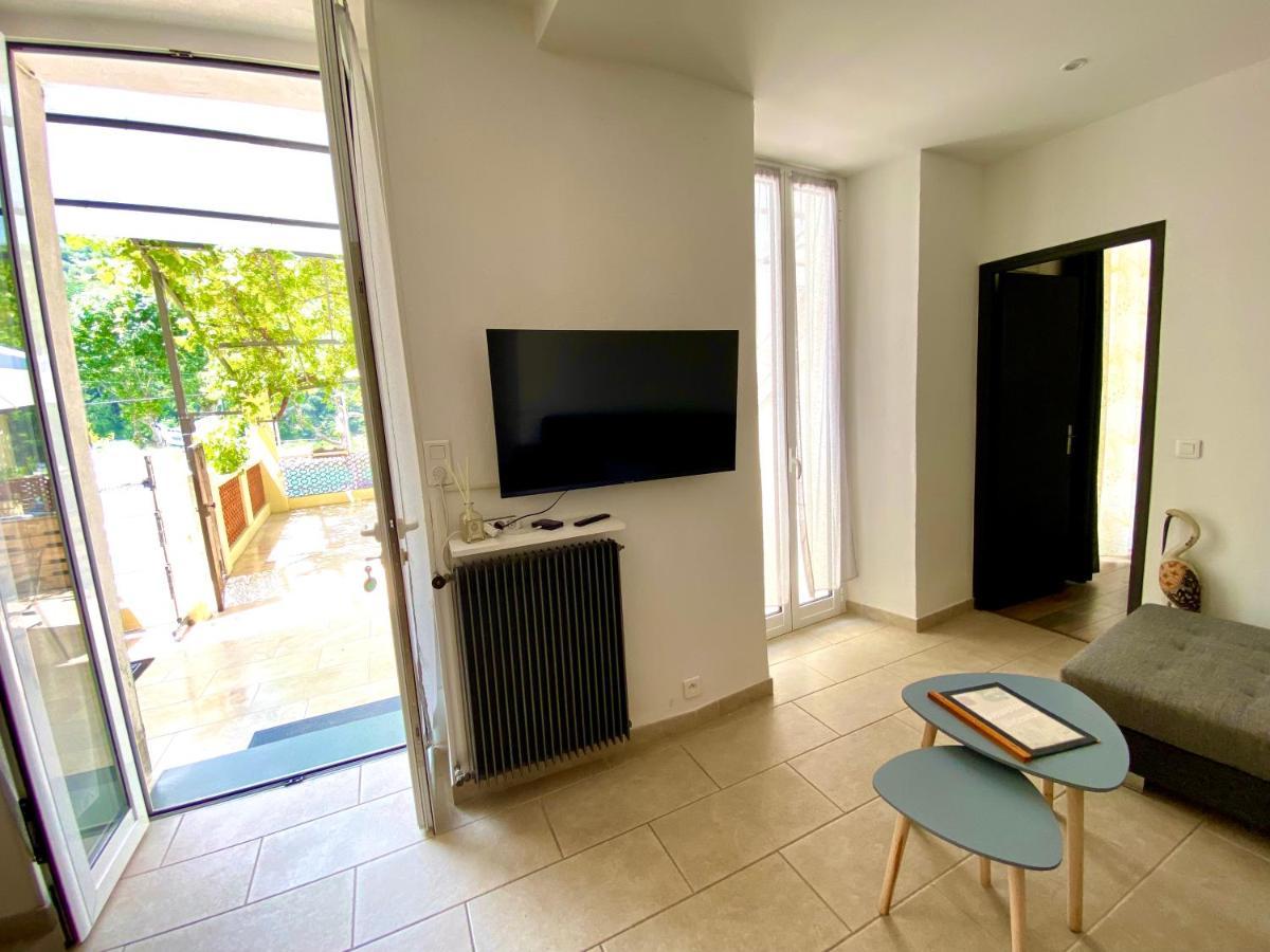 Appartement Terrasse Vue Lac Breil sur Roya Bagian luar foto