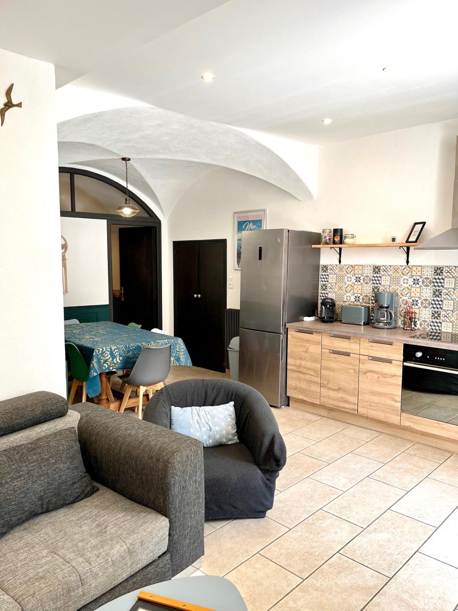 Appartement Terrasse Vue Lac Breil sur Roya Bagian luar foto