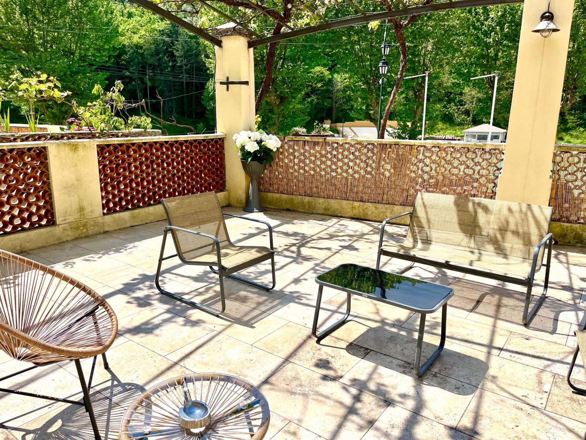 Appartement Terrasse Vue Lac Breil sur Roya Bagian luar foto